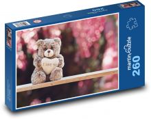 Teddy bear - to love, plush Puzzle 260 pieces - 41 x 28.7 cm 