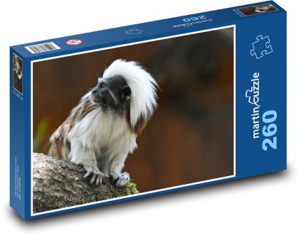 Monkeys at the zoo - Puzzle 260 pieces, size 41x28.7 cm 