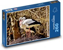 Storks - nest, birds Puzzle 260 pieces - 41 x 28.7 cm 