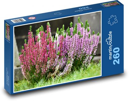 Heather - flowers, garden - Puzzle 260 pieces, size 41x28.7 cm 