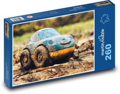 Toy - car, vehicle - Puzzle 260 pieces, size 41x28.7 cm 