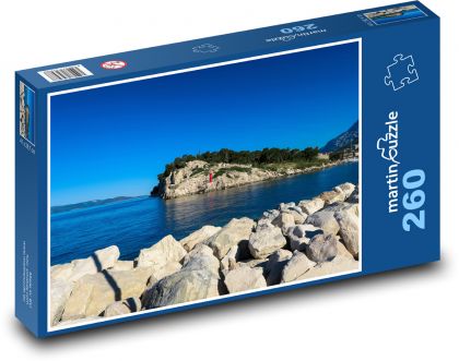 Pobrežie - oceán, more - Puzzle 260 dielikov, rozmer 41x28,7 cm