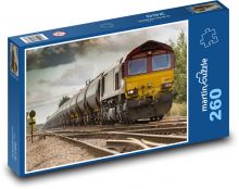 Eisenbahn - Zug, Bahnhof Puzzle 260 Teile - 41 x28,7 cm
