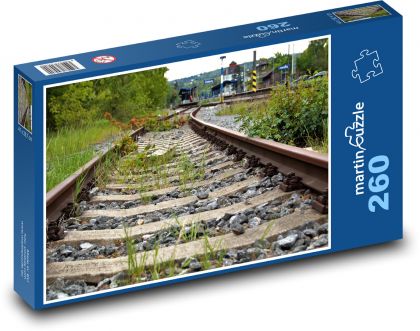 Schienen - Eisenbahn - Puzzle - 260 Teile