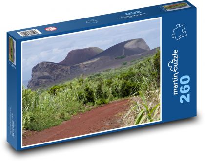 Azory - Portugalsko, sopka - Puzzle 260 dílků, rozměr 41x28,7 cm