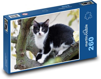 Babe - cat, pet - Puzzle 260 pieces, size 41x28.7 cm 