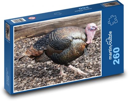 Krocan - pták, zvíře - Puzzle 260 dílků, rozměr 41x28,7 cm
