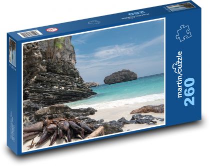 Thailand - island, beach - Puzzle 260 pieces, size 41x28.7 cm 