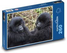 Gorila - mládě, zvířata Puzzle 260 dílků - 41 x 28,7 cm