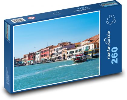 Włochy - Wenecja, Grand Canal - Puzzle 260 elementów, rozmiar 41x28,7 cm