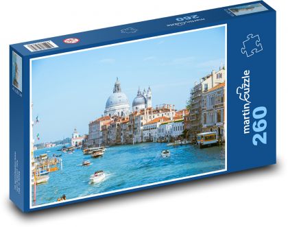 Benátky - Canal Grande, Itálie - Puzzle 260 dílků, rozměr 41x28,7 cm