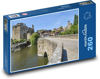 Most - zámek, město - puzzle 260 dílků