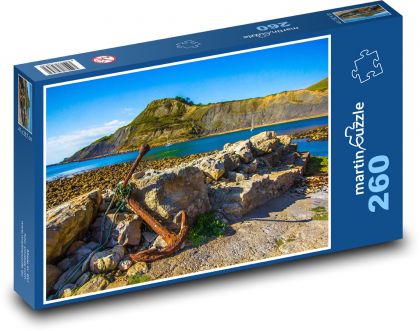 Kotva - oceán, záliv - Puzzle 260 dielikov, rozmer 41x28,7 cm