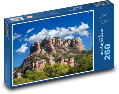 Hory, příroda, krajina - puzzle 260 dílků