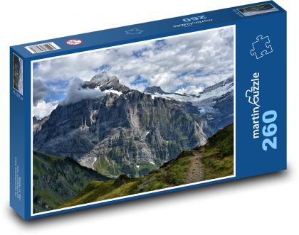 Hora - Alpy, príroda - Puzzle 260 dielikov, rozmer 41x28,7 cm