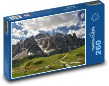Skály - hory, Alpy Puzzle 260 dílků - 41 x 28,7 cm