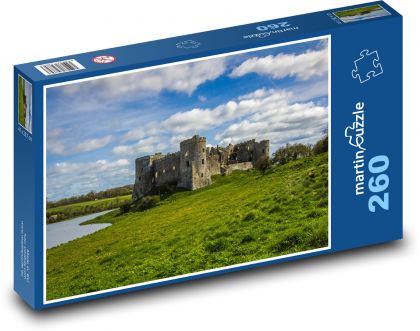 Anglie - Walles - hrad - Puzzle 260 dílků, rozměr 41x28,7 cm