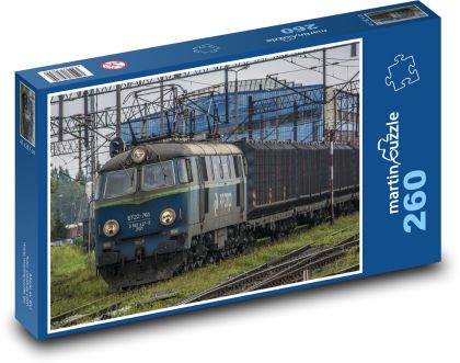 Transport - Train, Railway - Puzzle 260 pieces, size 41x28.7 cm 