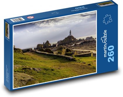 Maják, krajina, príroda - Puzzle 260 dielikov, rozmer 41x28,7 cm