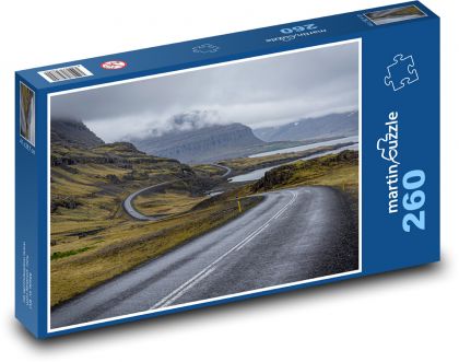 Venkov - klikatá silnice - puzzle 260 dílků