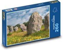 Bretónsko - kamene Puzzle 260 dielikov - 41 x 28,7 cm 