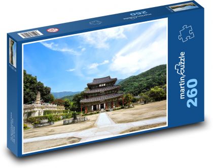 Buddhismus - chrám - puzzle 260 dílků