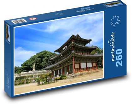 Buddhismus - Tempel, Religion - Puzzle - 260 Teile