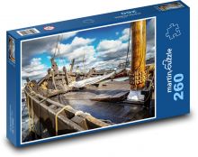 Boat - sea, transport Puzzle 260 pieces - 41 x 28.7 cm 