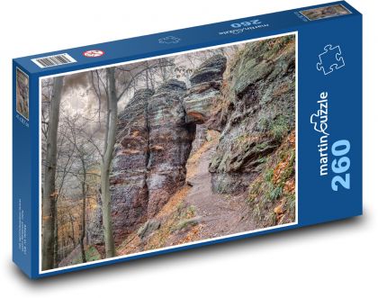 Rock - stone, mountain - Puzzle 260 pieces, size 41x28.7 cm 