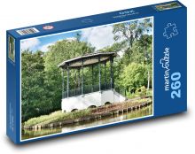 Gazebo - Park, Garten Puzzle 260 Teile - 41 x28,7 cm