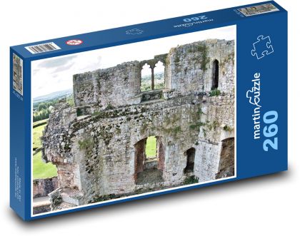 Ruins - castle, architecture - Puzzle 260 pieces, size 41x28.7 cm 