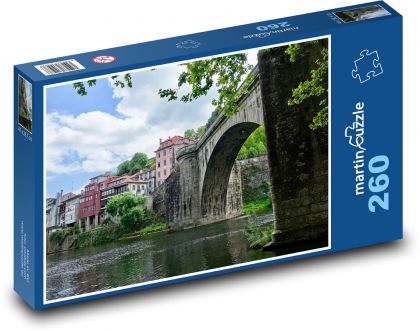 Brücke - Bogen, Fluss - Puzzle - 260 Teile