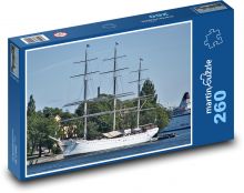 Żeglarstwo - statek, ocean Puzzle 260 elementów - 41x28,7 cm