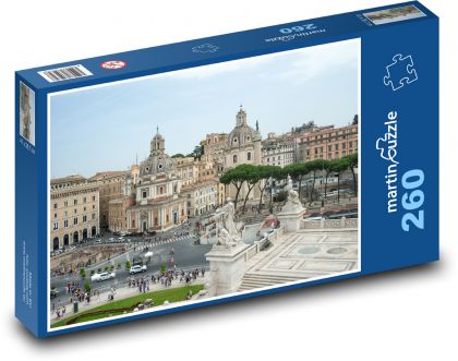 Itálie - Santa Maria Di Loreto  - Puzzle 260 dílků, rozměr 41x28,7 cm