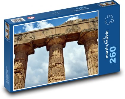 Columns - temple, ruins - Puzzle 260 pieces, size 41x28.7 cm 