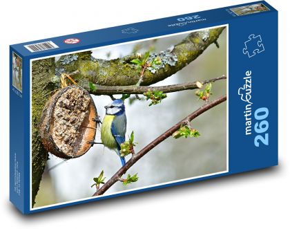 Blau - Vogel, Tier - Puzzle - 260 Teile
