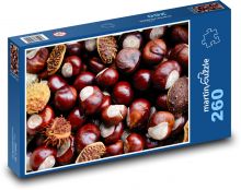 Gaštany - jeseň, pagaštan Puzzle 260 dielikov - 41 x 28,7 cm 
