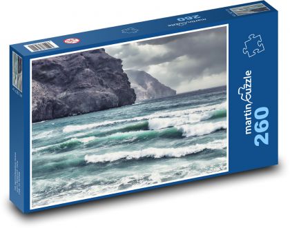 Landscape - sea, waves - Puzzle 260 pieces, size 41x28.7 cm 
