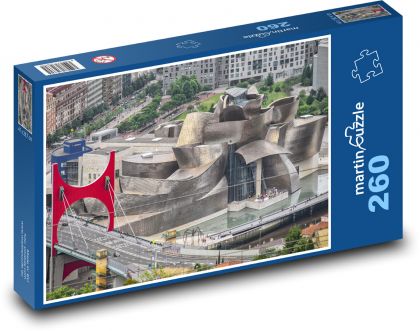 Guggenheim-Museum - Bilbao, Spanien - Puzzle - 260 Teile