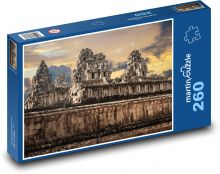 Chrám - architektúra, skaly Puzzle 260 dielikov - 41 x 28,7 cm