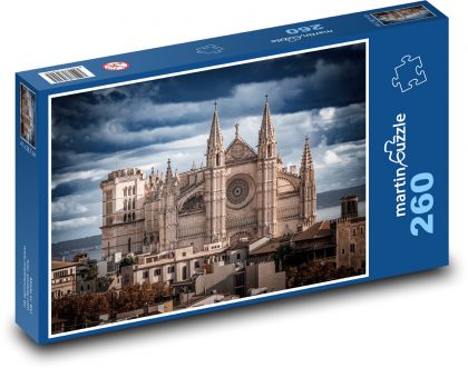 Cestování - kostel, katedrála - Puzzle 260 dílků, rozměr 41x28,7 cm