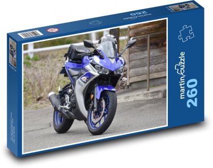 Motorka na silnici - puzzle 260 dílků