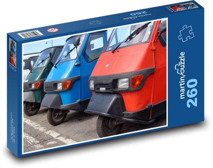 Piaggio Ape - Dreirad - Puzzle - 260 Teile