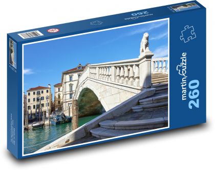 Venedig - Brücke, Treppe - Puzzle - 260 Teile