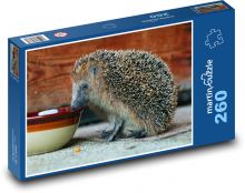 Zvíře - ježek Puzzle 260 dílků - 41 x 28,7 cm