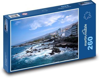 Puerto Cruz - Tenerife - Puzzle 260 dielikov, rozmer 41x28,7 cm