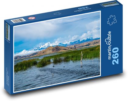 Boliwia - Jezioro Titicaca - Puzzle 260 elementów, rozmiar 41x28,7 cm