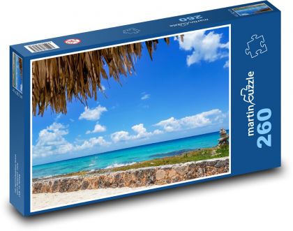 Pláž, moře, pobřeží - Puzzle 260 dílků, rozměr 41x28,7 cm