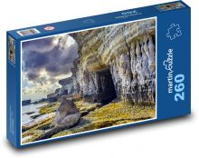 Skala, útes Puzzle 260 dielikov - 41 x 28,7 cm 