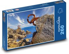 Skály - architektura, sochařství Puzzle 260 - 41x28,7 cm